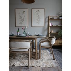 Round Back upholstered dining chair Image