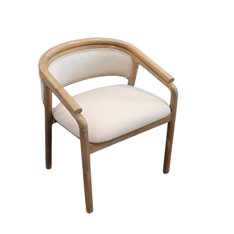Round Back upholstered dining chair Image