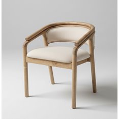 Round Back upholstered dining chair Image