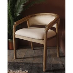 Round Back upholstered dining chair Image