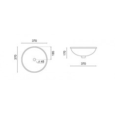 Oval Under Counter Basin Image