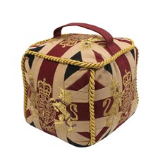Royal Crest Union Jack Door Stop Image