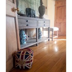 Royal Crest Union Jack Door Stop Image