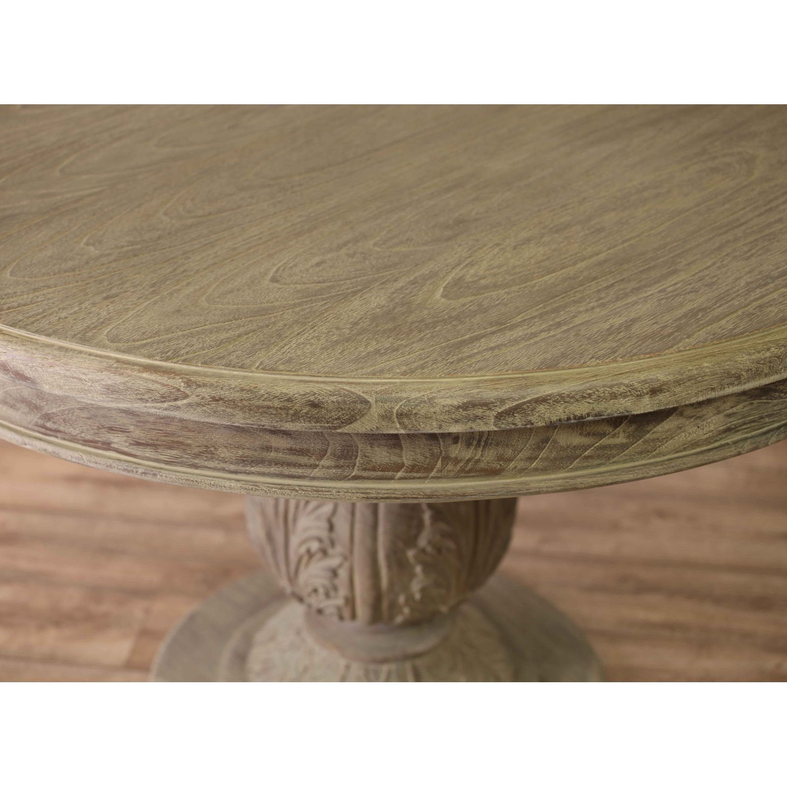 Rustic Acorn Base Dining Table Image