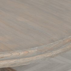 Rustic Cedar Round Dining Table Image