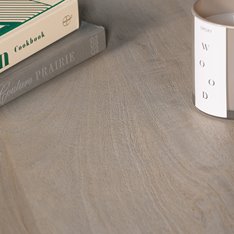 Rustic Cedar Round Dining Table Image