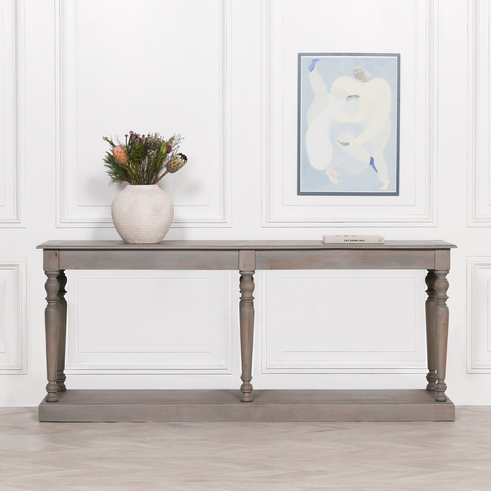 Rustic Classic Console Table Image