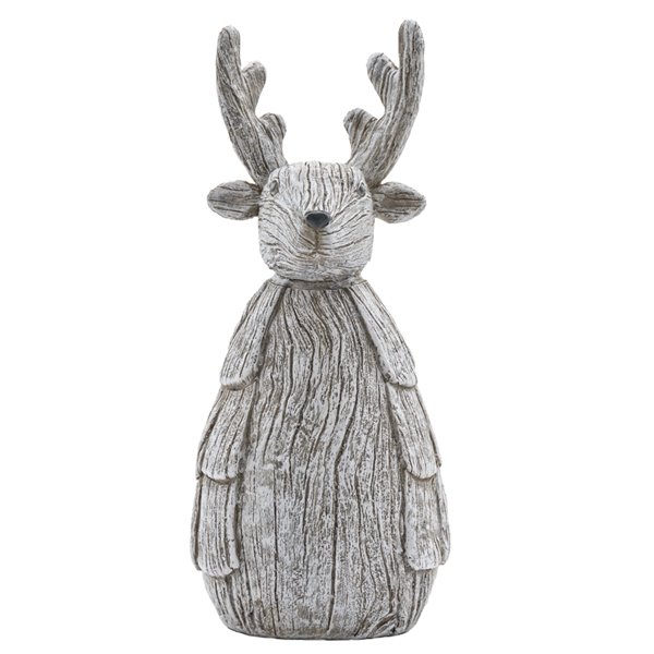 Rustic Grey Reindeer