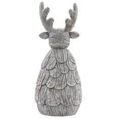 Rustic Grey Reindeer Image