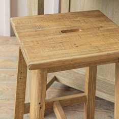 Rustic Kitchen Bar Stool Image