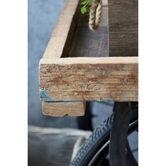 Rustic Wooden Cart Display Table  Image