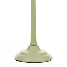 Sage Green Lamp with Scallop Shade Image