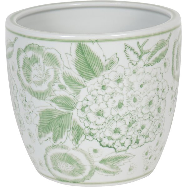 Sage Green Porcelain Planter