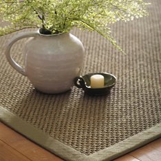 Sage Sisal Rug - Sage Border  Image