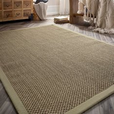 Sage Sisal Rug - Sage Border  Image
