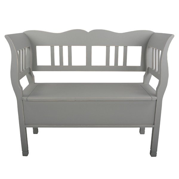 HICKS and HICKS Scandinavian Grey settle bench