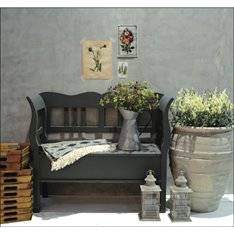 Scandinavian Grey 2 Seater settle Image