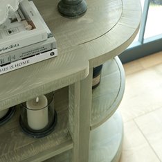 Seaton Curved End Console Table Image