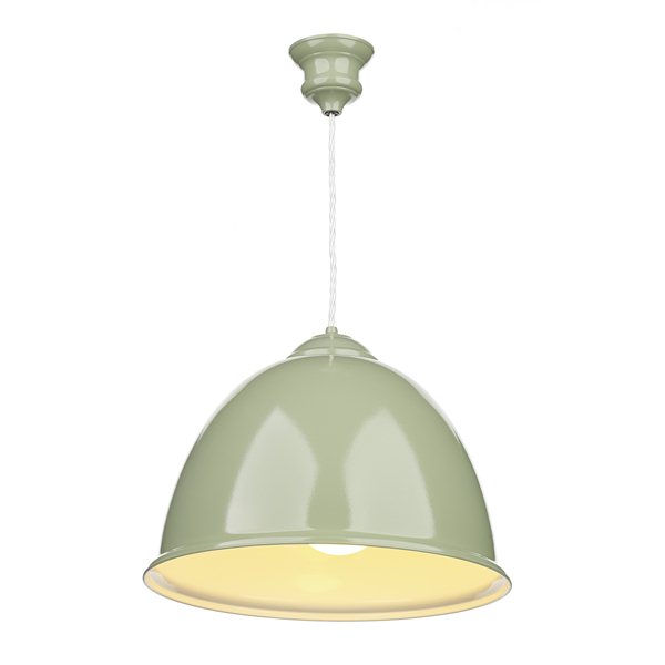 Sennen Pendant Light Olive Green