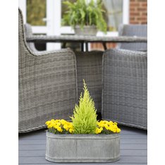 Set of 3 Ribbed Planters Image