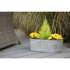 Set of 3 Ribbed Planters Image