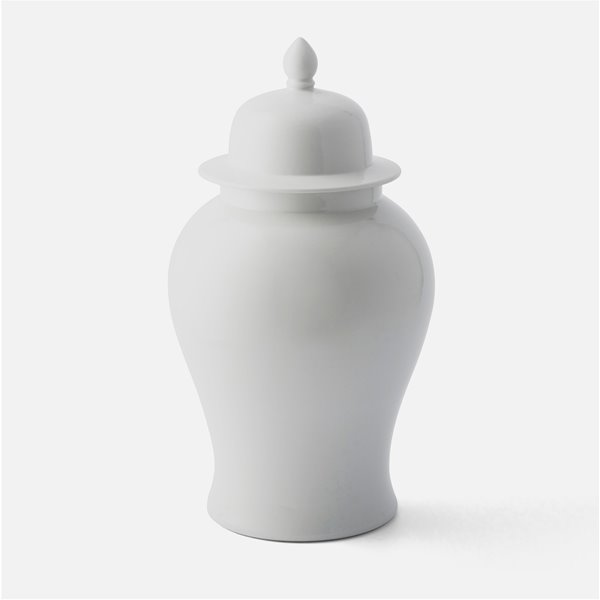 Shadow White Ginger Jar 