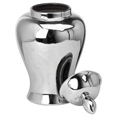 Silver Chrome Ginger Jar  Image