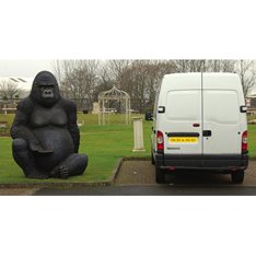 Bruce the Silverback Gorilla Statue Image