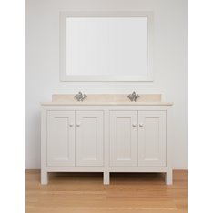 Sitting Pretty Double Vanity Unit with Doors  Image