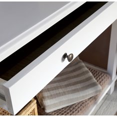 Small Classic White Console Table Image