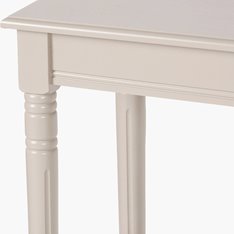 Small Putty Clay Console with Shelf   Image