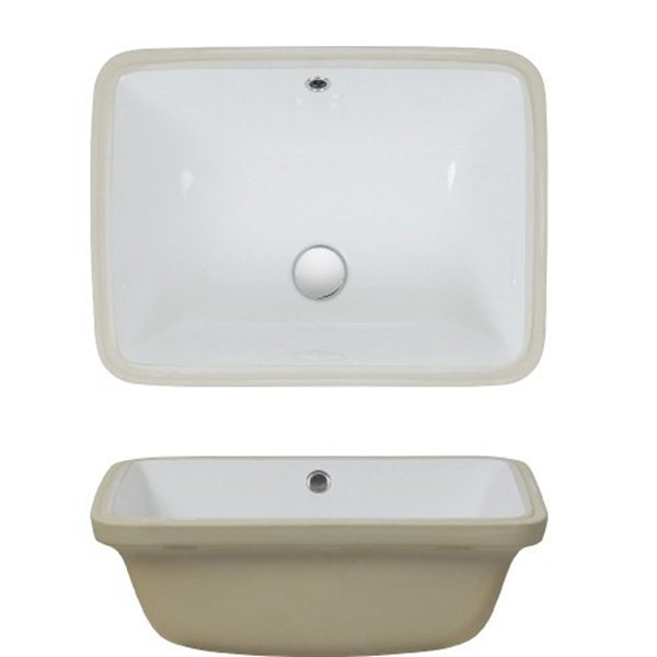 Small Rectangular Under Counter Basin