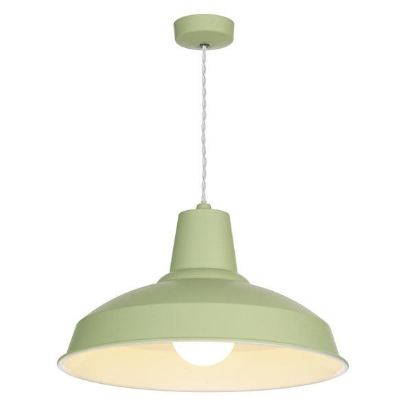 Soft Green Calstock Pendant