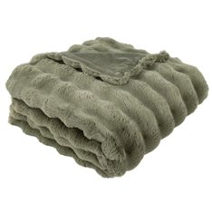 Soho Faux Fur Throw - Sage Image