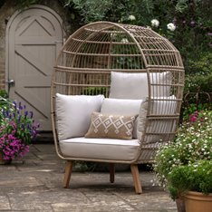 Soho Wicker Egg Chair Image