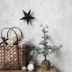 Star Decoration in Black Medium Image