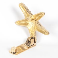 Starfish Brass Door Knocker Image