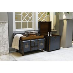Stateroom Trunk Table Petrol Image