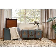 Stateroom Trunk Table Petrol Image