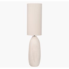 Tall Textured Ceramic Floor Lamp Image