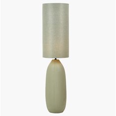 Tall Sage Textured Ceramic Floor Lamp Image
