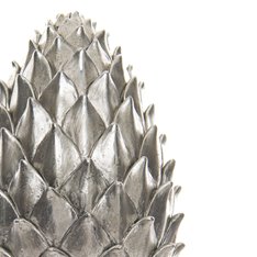Tall Silver Pine Cone Finial Image
