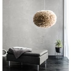 Taupe Feather Pendant Shade  Image
