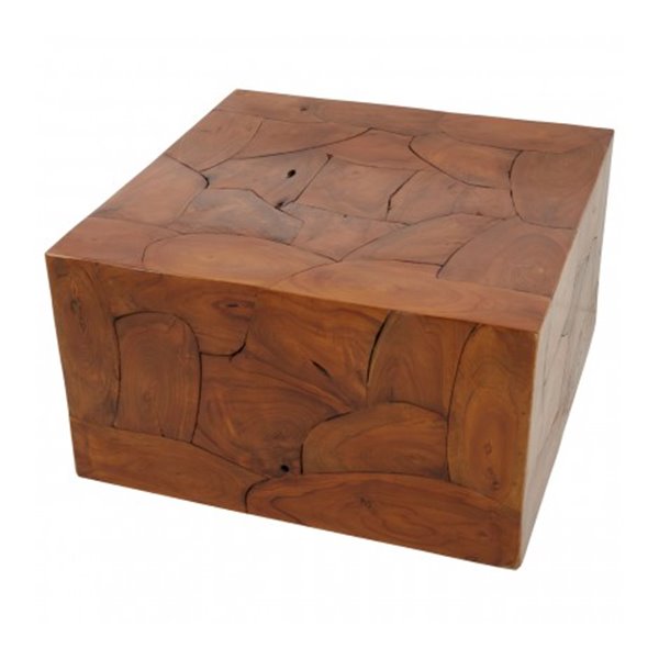 Teak Cuboid Coffee Table