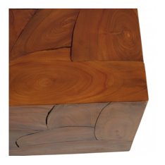 Teak Cuboid Coffee Table Image