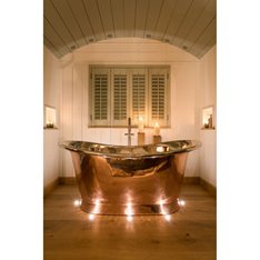 Copper Grande Bateau Bath Image