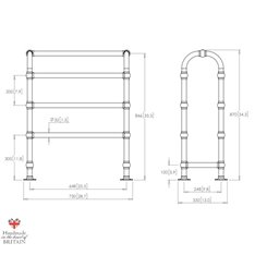 Towel Horse Towel Warmer 32mm Tube Image