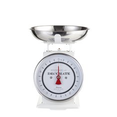 Traditional Kitchen Scale White