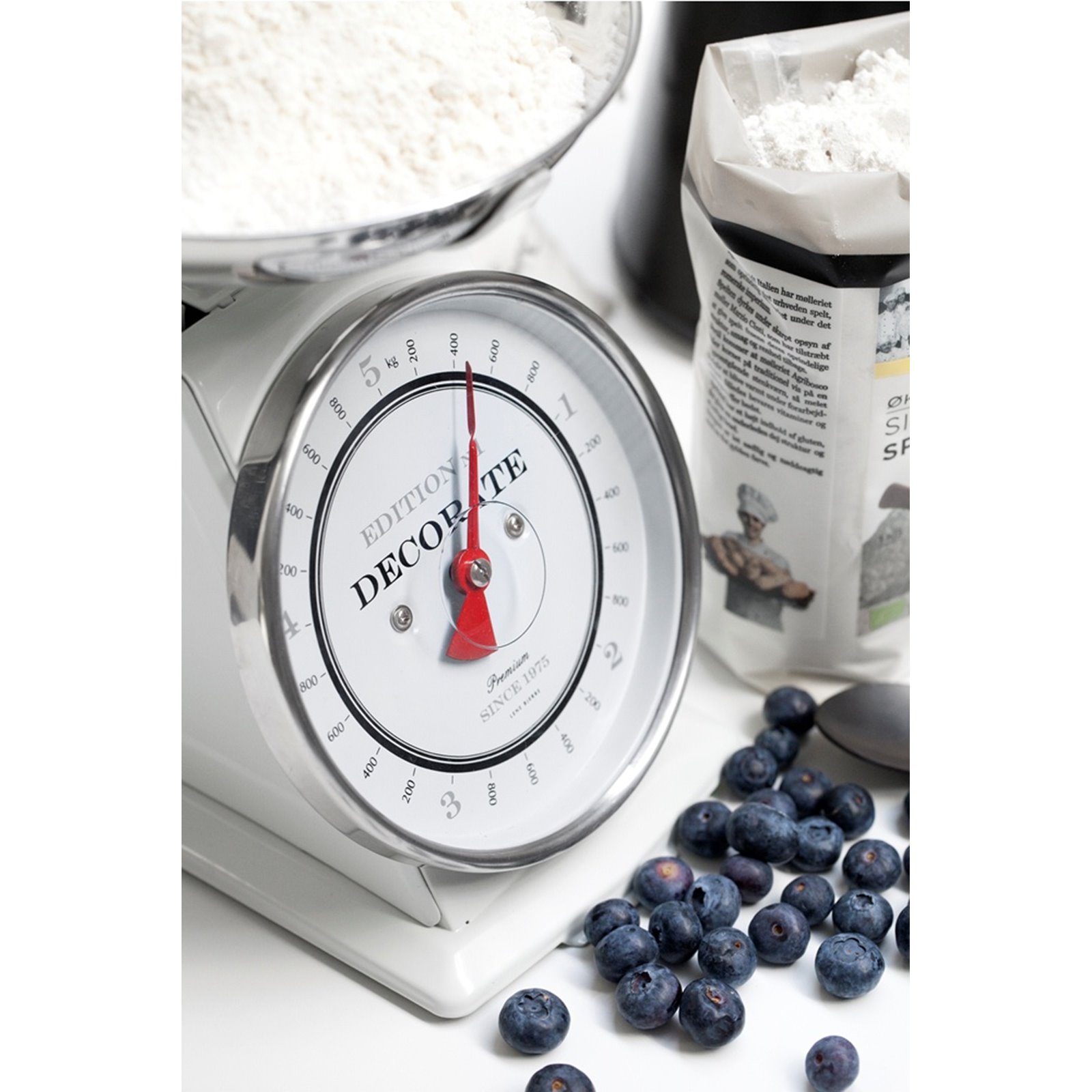 Traditional Kitchen Scale White Image