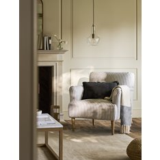 Tresco Ticking Armchair Image